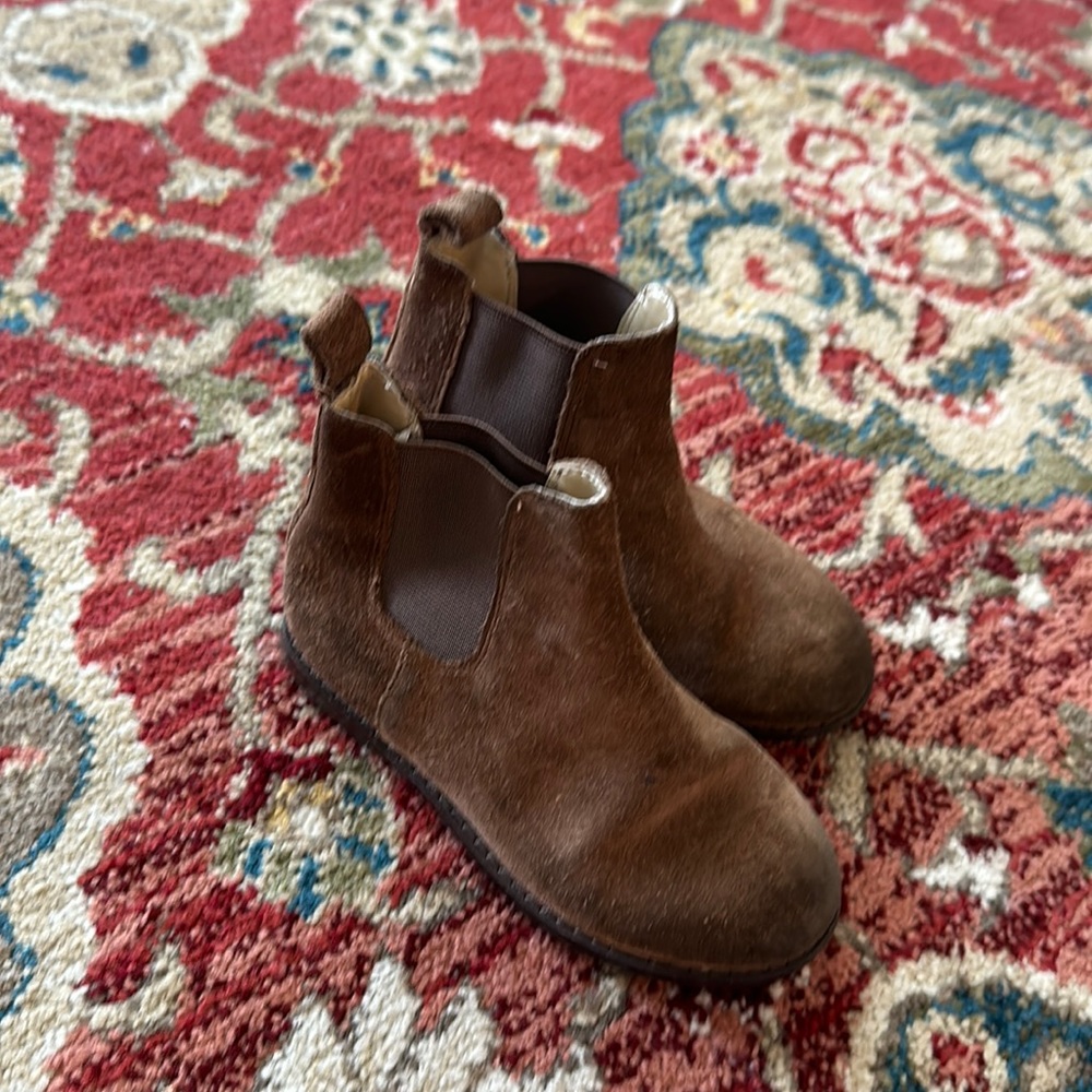 Janie and Jack Suede Leather Boots